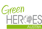 Umweltschutz Green Heroes Austria Logo